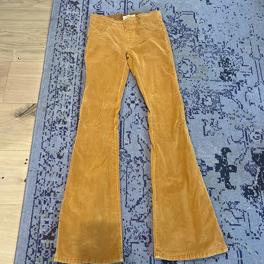 Bell bottom corduroys